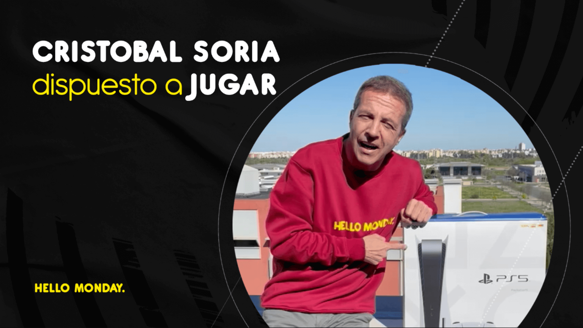 CRISTÓBAL SORIA DISPUESTO A JUGAR, PERO ESTA VEZ NO SE TRATA DE FÚTBOL