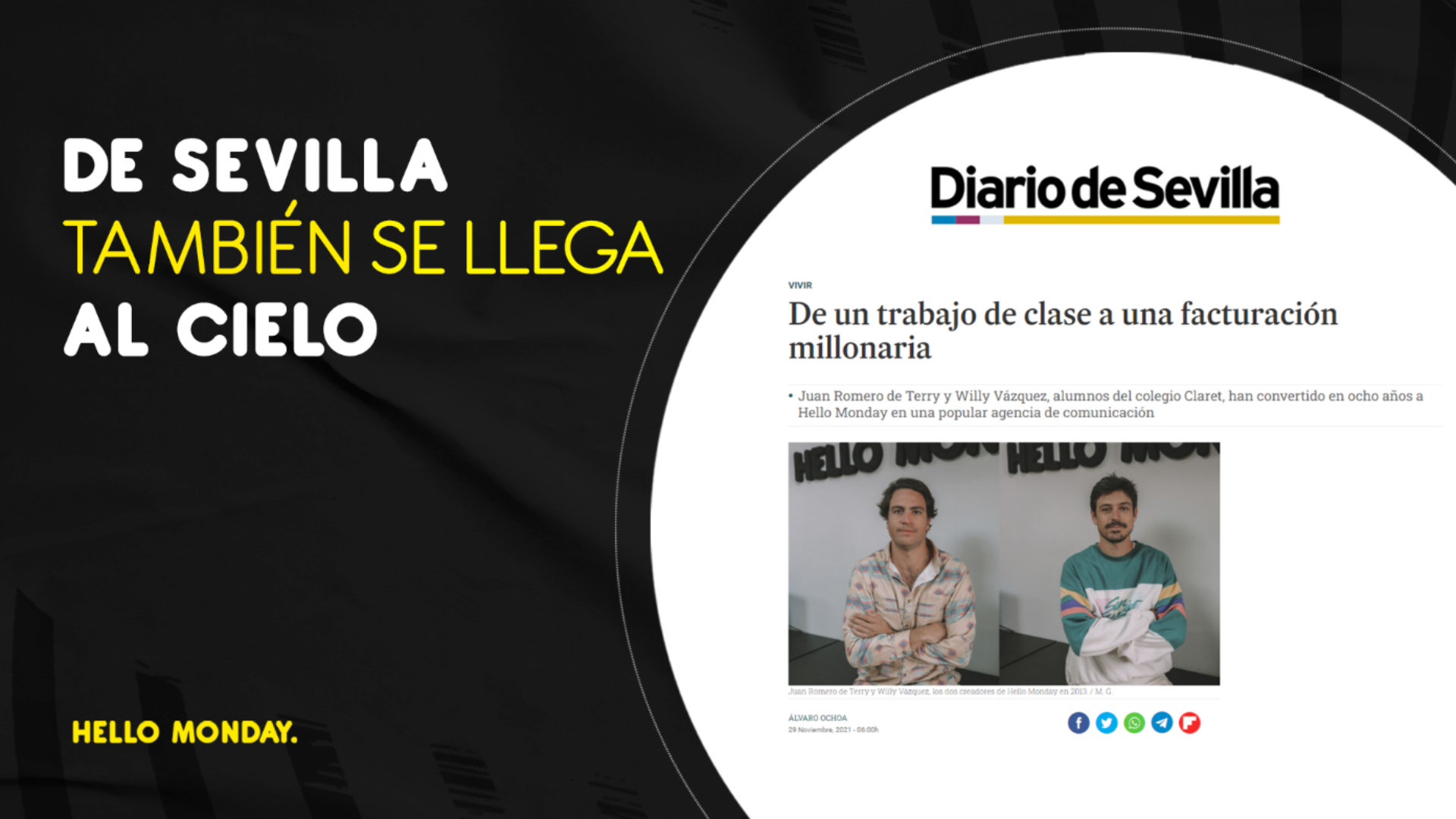 Nos entrevista el Diario de Sevilla