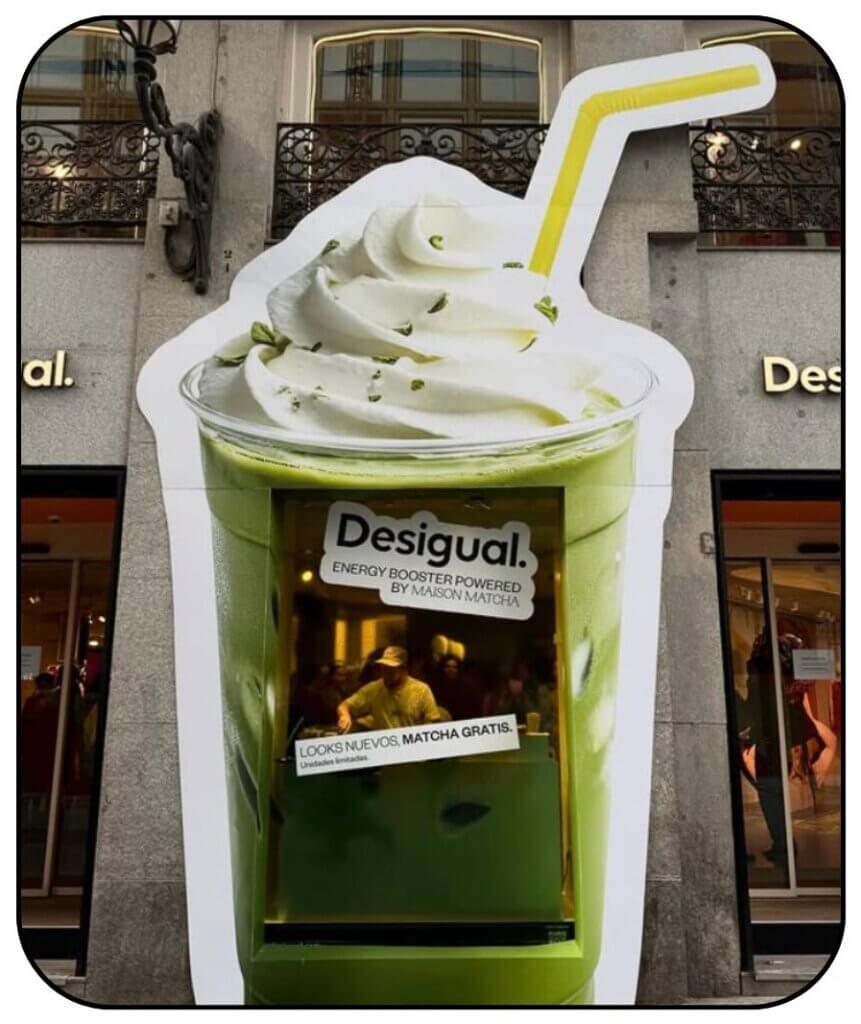 Desigual con Maison Matcha 