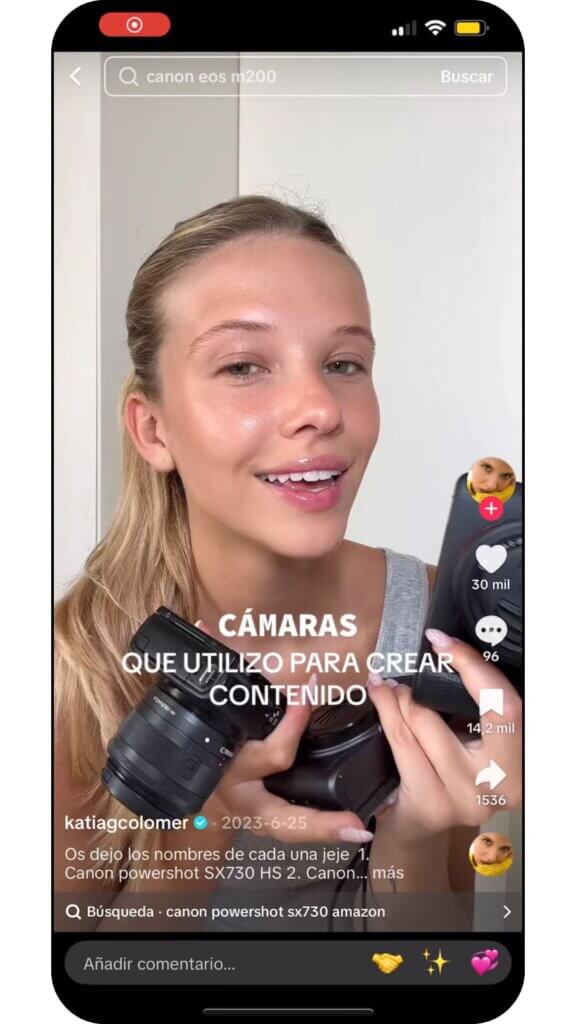 Una buena cámara